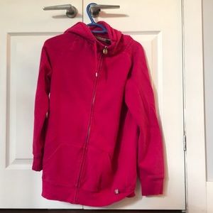 Hot pink tna sweater